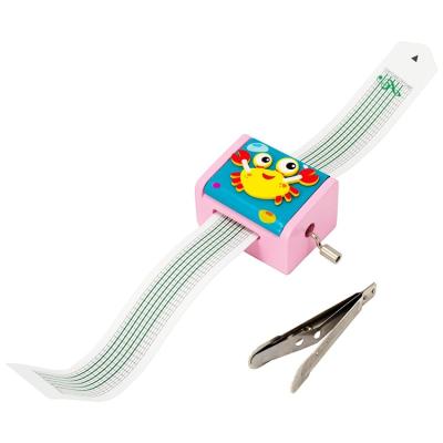 China You Can Make Your Own Song DIY Wooden Music Box Custom Hand Crank Play for sale