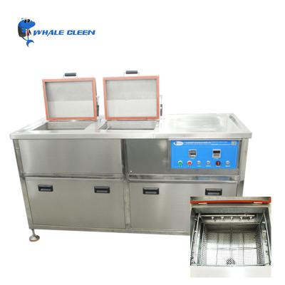 中国 温度制御が付いている産業超音波炭水化物クリーナー 2 つのタンク 99L 販売のため