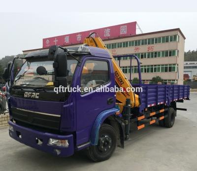 China TRUCK CRANE Dongfeng EQ5081T 4X2 crane truck 3T truck with crane for sale for sale