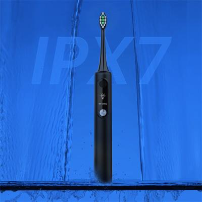 China Smart Timer LCD Electric Sonic Toothbrush Travel Battery Rechargeable for Adults Men Women for sale