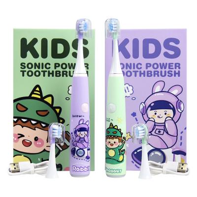 Chine Brosses à dents électriques à sonore Cartoon rechargeable Smart Children Brosses à dents électriques étanches à vendre
