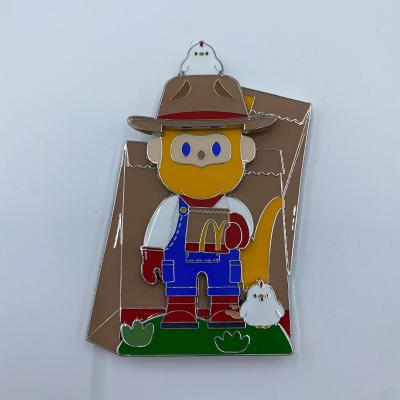 Cina Macdonald Magnetic Parts Badge Fun e pezzi da collezione in vendita