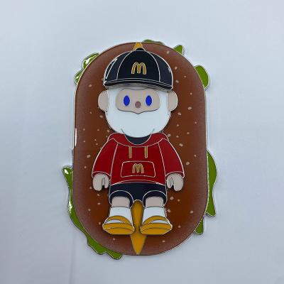 Cina Magnetic McDonald Parts Badge divertente e interattivo da collezione in vendita