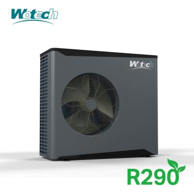 China 15kw DC Inverter fuente de aire bomba de calor para calefacción central de refrigeración DHW WiFi controlado en venta