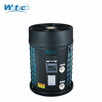 China Compresor rotativo R410A Comercial / Residencial Aire a agua bomba de calor Calentador de piscina con dimensiones de 755 * 258 * 500mm en venta