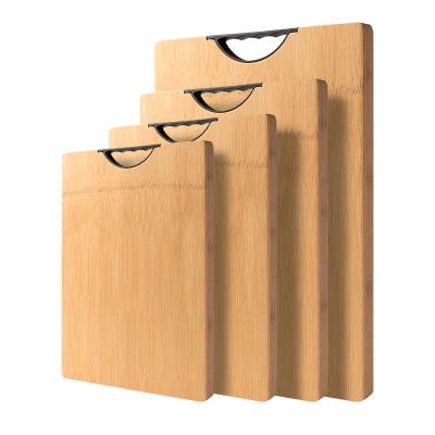 China Disposable Wholesale Rectangle Cutting Boards Bamboo Extra Large and Thick Chopper with 5 Sizes for sale
