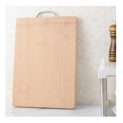 China Sustainable Bamboo Small Size Organic Kitchen Cutting Board Chopper for sale