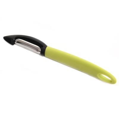 China Amazon Sustainable Hot Sale Good Experience PP Handle Fruit Vegetable Plastic Potato Peeler for sale