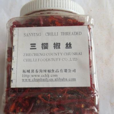 China Dried Chilies Dispenser Sliced Threaded Chilli Threads Red Chilies for sale