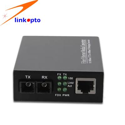 Κίνα 1310nm διπλός μετατροπέας μέσων ινών μήκους κύματος, μετατροπέας μέσων Sc Διαδίκτυο 40km προς πώληση