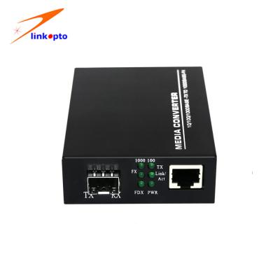 Κίνα Υψηλή ευελιξία μετατροπέων μέσων Ethernet SFP Gigabit με την αυλάκωση 1.25G SFP προς πώληση