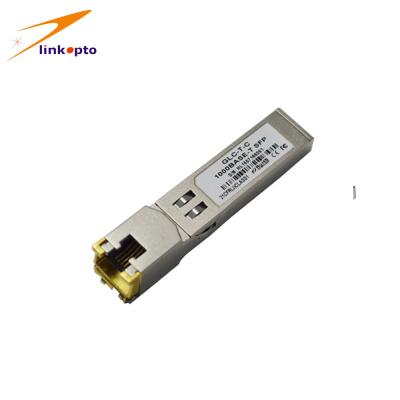 Китай Медный модуль 1000Base 1Giga RJ45 SFP - t совместимый с Alcatel светящимся продается