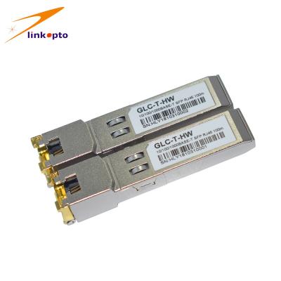 Китай Медная передача модуля 100M 10/100/1000Base RJ45 SFP совместимая с Huawei продается