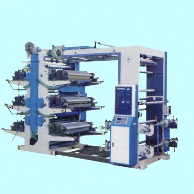 China Factory Factory Provide 6 Color Flexo Printing Machine for sale
