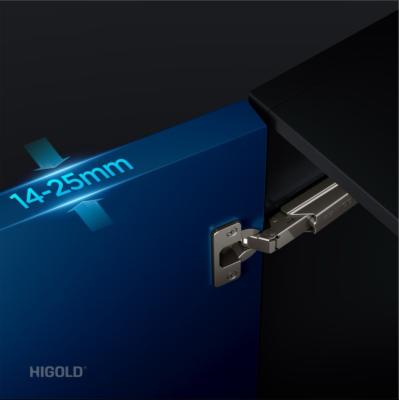 Cina Funzionamento regolare Hardware per la cerniera della porta del gabinetto con angolo di apertura di 105 gradi e profondità di tazza di 11,5 mm in vendita