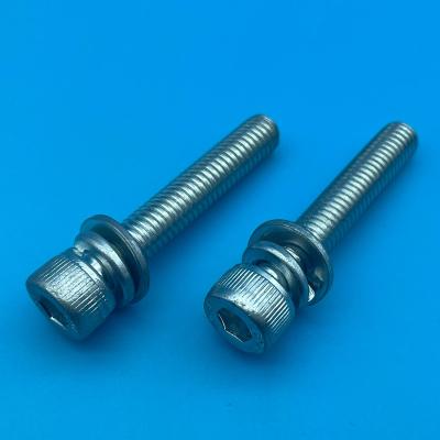 China Acero de aleación DIN12.9 Grado de alta resistencia Hex Socket Allen pernos de zinc en venta