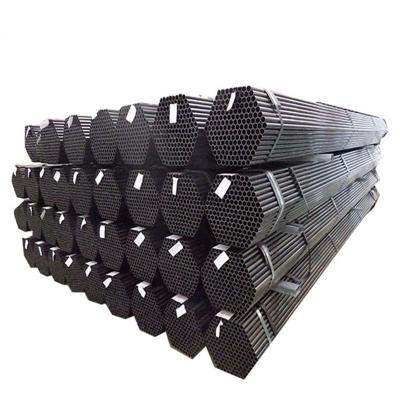 China Fluid Pipe High Quality Export Standard Professional Supplier Round Steel Pipe 21.2 mm diameter Black Galvanized Steel Tube Pipe for sale