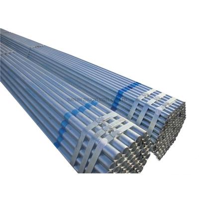 China Fluid Pipe 2 Inch Gi Round Tube Pre Galvanized Steel Fence Galvanized Steel Pipe For Construction for sale