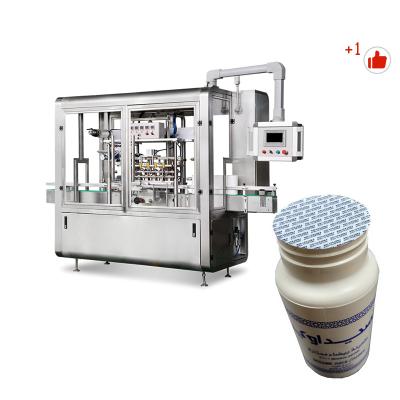 China Food 2022 New type Fully Automatic Straight Line Liquid Water Bottle Filling Sealing Machine for round bottle sealing machine for sale