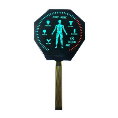 China Monochrome Digit COG 7 Segment LCD Module Customized Size Display for sale