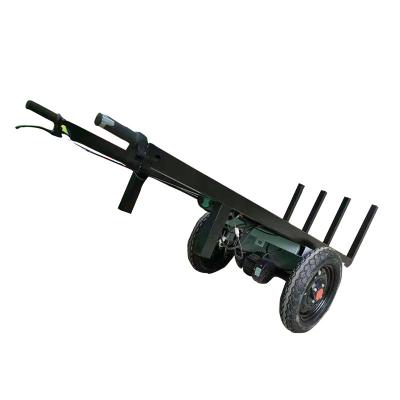 China food & Beverage Plant Heavy Duty Electric Lead Acid Battery Carrier Hand Truck for sale