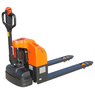 China Construction Material Stores Small Electric Pallet Truck Jack All Terrain Full Electric Pallet Truck for sale