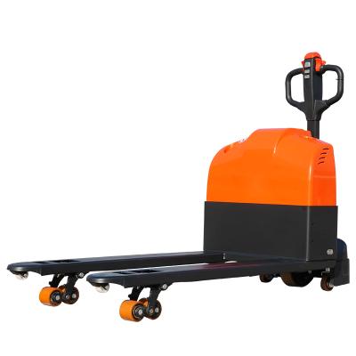 China Building Material Shops 1.5 Ton Electric Pallet Truck Logistics Warehouses Pallet Truck for sale