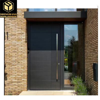 China Aluminum Entrance Door For Biggest House Customized Color And Durable Stainless Steel Material For And Fire Resistanc for sale