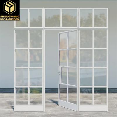 China Villa Push Pull Curtain Wall Window Transparent Aluminium Window Sliding Frame for sale