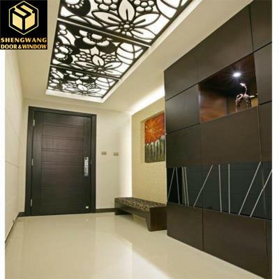 China 45mm Powder Coated Aluminum Room Door 1.0 Hour Fire Rating Fireproof Soundproofing Door for sale
