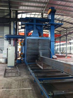 China HP-0816*8 11KW H Beam Production Line Shot Blasting Machine 800 X 1600mm for sale
