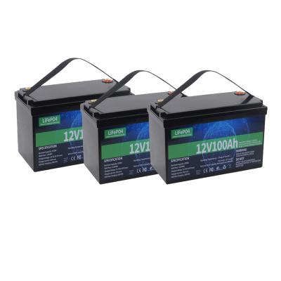 China Toys China Best Selling Substitute Part Ocean 12V 100AH Manufacture Solar Lithium Ion Battery With BMS Long Circulation LifePo4 for sale