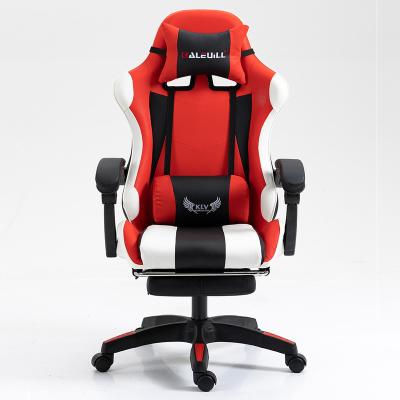 China Computer Cooling Cadeira Silla Gamer Chairs Ergonomic Swivel Chaise Office Furniture Gaming Chair with Footrest for sale