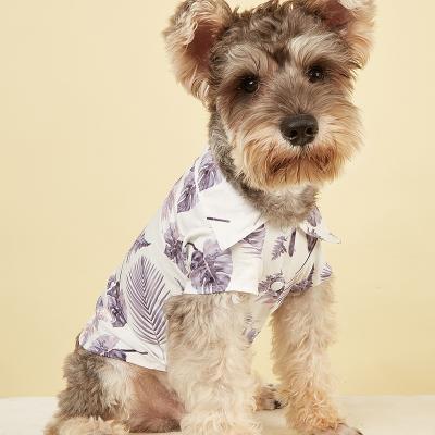China Wholesale Stocked Simple Summer Pet Clothes Dog Cat Tank Top T-shirt Pet Shirt for sale