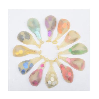 China Party China Factory Supply Pretty Multicolor Giant Heart Confetti Balloons for sale