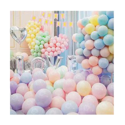 China Party First Class Quality Diy Pastel Ribbon Macaron Blue Mint Garland Balloons for sale