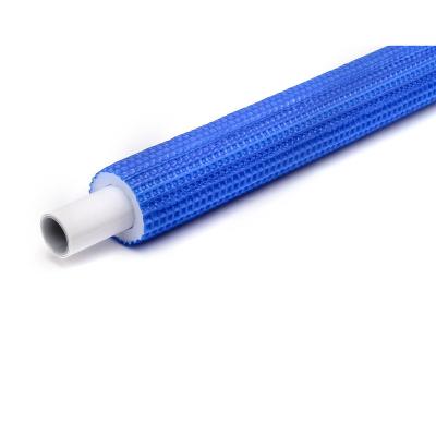 China Anti-UV material heating system pex material heating water pipe insulation HDPE foam thermal pipe for sale