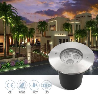 China Ondergrondse LED-parkeerlichten 3W 6W 9W COB Ondergrondse buitenwegverlichting Te koop