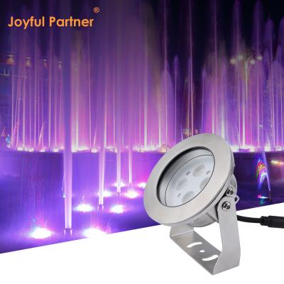 China Super Bright LED Swimming Pool Spot Light Outdoor Underwater Fountain Light for sale