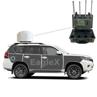 China Vehicle Mounted Anti Drone Solution Drone Jammer System For Military Border Patrol for sale