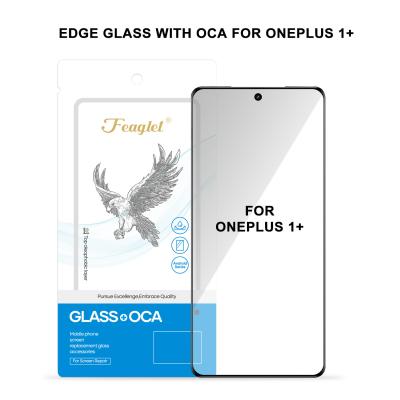China Touch Glass With OCA EDGE Glass OCA Feaglet For ONEPLUS 1+ for sale