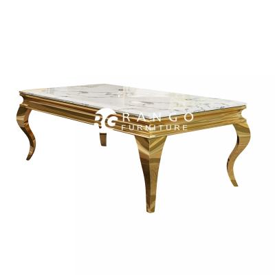 China Telescopic coffee table (height) from Foshan factory marble coffee table adjustable dining table for sale
