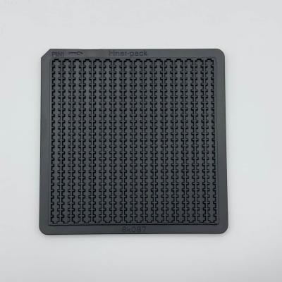 China Injection Moulding Bare Die Trays With Anti-Static ABS And High Clean Class for sale
