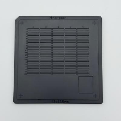 China Stackable Waffle Pack Bare Die Tray In Microelectronic Industry for sale