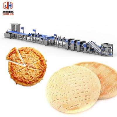 China 1000 To 2000pcs/H Automatic Pizza Dough Maker Frozen Pizza Making Machine With Docker for sale