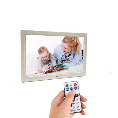 China Wholesale Clock Shenzhen Factory Wall Digital Photo Frame USB Play Photo Frames 12