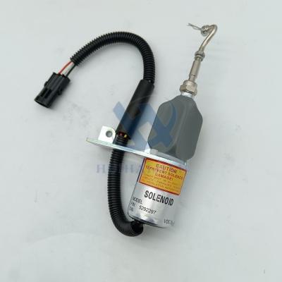 China 4942879 Solenoid Valve shutoff Switch for Excavator 6CT Stop Solenoid Valve for sale