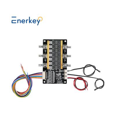 China Enerkey Normal BMS 8S 24V 200A Lifepo4 Lithium Battery Protection Board with Passive Balance for Car Start for sale