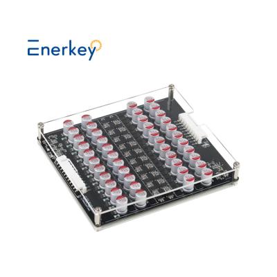China Enerkey Lithium Battery Cell Balancer met acryl 5A 17S 18S 19S 20S 21S Active Equalizer voor outdoor energieopslag Te koop