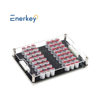 China Enerkey 12S 13S 14S 15S 16S 5A accu actief balancer met acrylplaat Li-ion/Lto/Lifepo4 equalizer voor elektrische auto Te koop